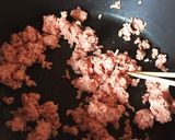 ひき肉・キャベツ消費に♪簡単 ソース炒め作り方1写真