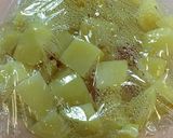 セロリと鶏肉のカレー炒め作り方1写真