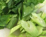 セロリと鶏肉のカレー炒め作り方3写真