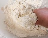 手打ちうどん～青じそペースト入り作り方2写真