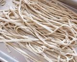 手打ちうどん～青じそペースト入り作り方5写真