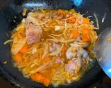 トマトソース焼うどん（ラグマン）作り方6写真