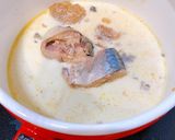 サバ缶で作る!ゴマ味噌坦々つけうどん!!作り方2写真