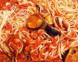 簡単♪トマトソースパスタ☆トマト缶で作る作り方6写真