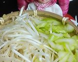 リカちゃん♡ムール貝もやしセロリ亜州炒め作り方1写真
