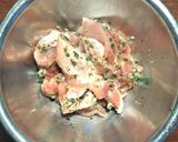 鶏もも肉のロースト木の芽（山椒の葉）塩麹作り方1写真
