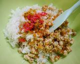 簡単！悪魔のおにぎり☆カレー醤油味作り方3写真
