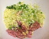 さっぱり小籠包っぽい味☆ねぎキャベツ餃子作り方2写真