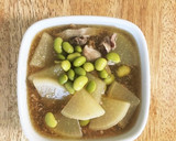 枝豆と大根のとろみあんかけ煮作り方3写真