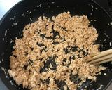 菜箸でくるくる◎ふんわり極上鶏そぼろ作り方3写真