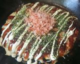 キャベ玉☆お家deお好み焼き☆具なし作り方8写真