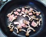 揚げ茄子としめじのトマトソースパスタ作り方5写真