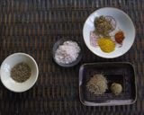 人参葉とコリアンダーのスパイスカレー作り方3写真