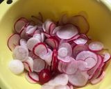 ラディシュ甘夏漬け作り方1写真