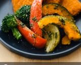彩り野菜のジェノベソース和え弁当・付け合作り方6写真