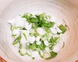 油揚げと長ネギの炒め煮風作り方1写真