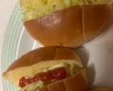ロールパンでホットドッグ作り方4写真