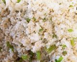 我が家の味☆山葵の茎の塩漬けいなり寿司作り方4写真