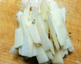 筍と春キャベツの蒸し焼き作り方2写真