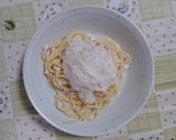 休校レシピ21 かぶのクリームパスタ作り方6写真