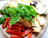 夏野菜のグリーンカレー炒め作り方2写真