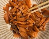 鮭としらすの丼作り方2写真