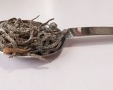 【時短レシピ】水菜と塩昆布のサラダ作り方2写真