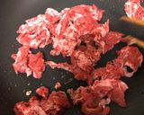牛肉ときのことひじきのおかず作り方4写真