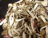 牛肉ときのことひじきのおかず作り方5写真