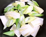 ♡白菜×ネギ×ニラ×鯖のゆずポン酢♡作り方2写真