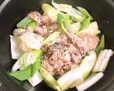 ♡白菜×ネギ×ニラ×鯖のゆずポン酢♡作り方3写真
