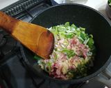 大根の葉っぱを美味しく！塩マーボー豆腐作り方4写真
