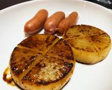 男料理　大根ステーキ　醤油バター焼き作り方7写真