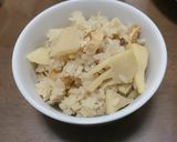 給食のたけのこご飯作り方8写真
