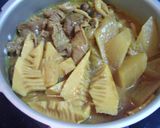 牛すじと大根のカレー♪和風作り方7写真