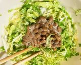 長芋のふわとろ焼き(納豆ver.)作り方5写真