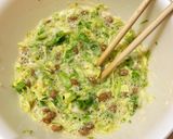 長芋のふわとろ焼き(納豆ver.)作り方6写真