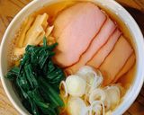 煮干し、昆布、鰹節のスープで作るラーメン作り方6写真