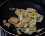 豆腐とキャベツのオイスターソース炒め作り方7写真
