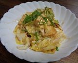 豆腐とキャベツのオイスターソース炒め作り方8写真