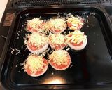新玉ねぎのコンビーフチーズ作り方2写真