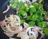 甘長とうがらしのベーコン炒め作り方5写真
