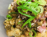 毎日の納豆●鰹のたたきフレーク＆しそネギ作り方3写真