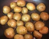 じゃがいも(子芋)の甘辛作り方3写真