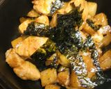 角切り豚肉＆ダイコンのキムチの素炒め作り方4写真