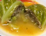 野菜出汁の旨味たっぷりロールキャベツ作り方6写真