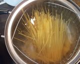 青菜とじゃこの和風パスタ作り方1写真
