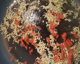 青菜とじゃこの和風パスタ作り方3写真