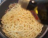 青菜とじゃこの和風パスタ作り方5写真