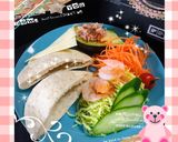 アラブのパン?…ピタパンサンドはいかが♪作り方5写真